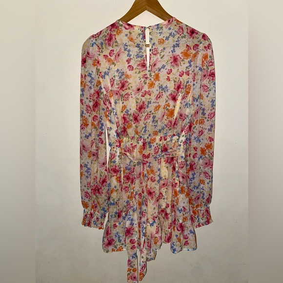 Floral Romper - Picture 2 of 4